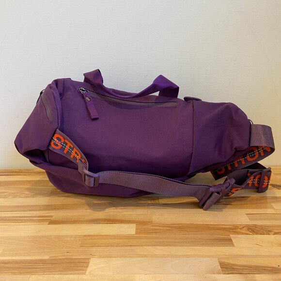 George Gina & Lucy Purple Nylon Crossbody Bag With "Stay Strong" Strap Multiple - Picture 5 of 16